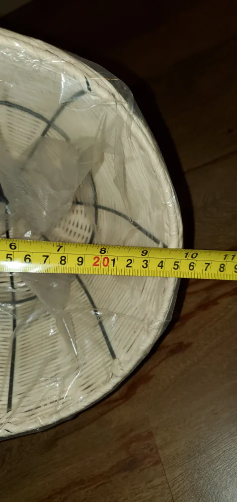 2 Pk Wicker Pendant Light Fixtures image indicator(3)