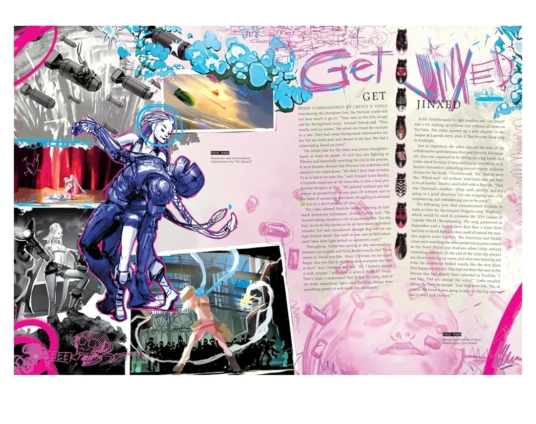 The Art and Making of Arcane League of Legends Book image indicator(4)