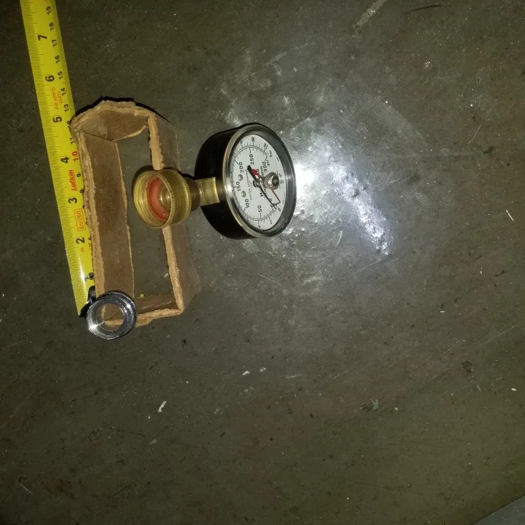 Honeywell Braukmann Water Pressure Test Gauge image indicator(2)