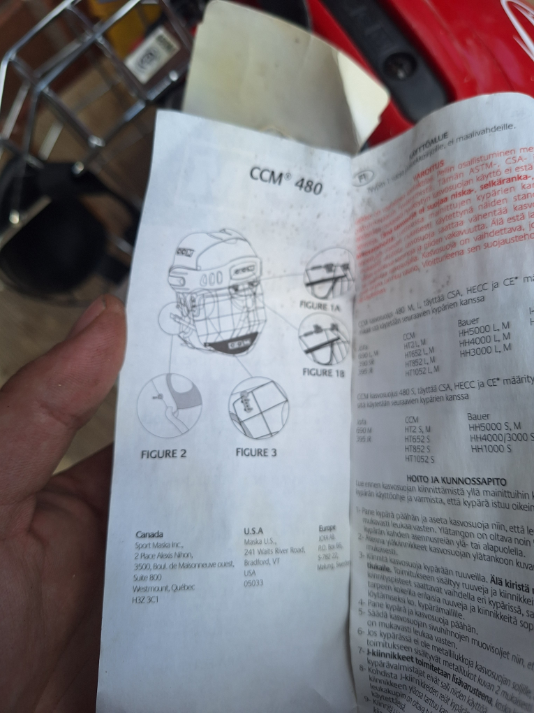 CCM 480 Hockey Helmet - photo 2