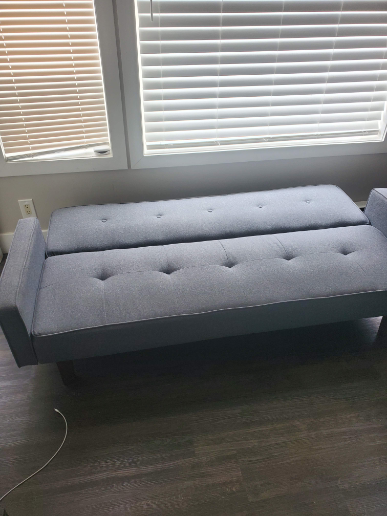 Grey Futon Sofa Bed