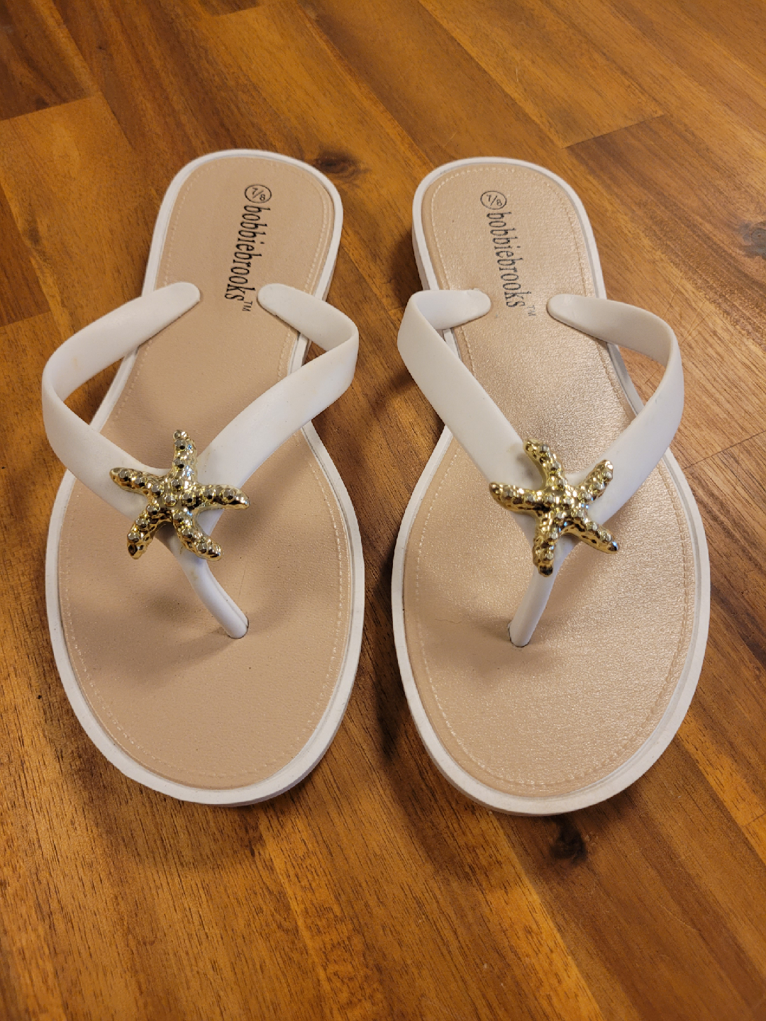 Bobbie Brooks Flip Flops (3 sizes) - NEW!!!