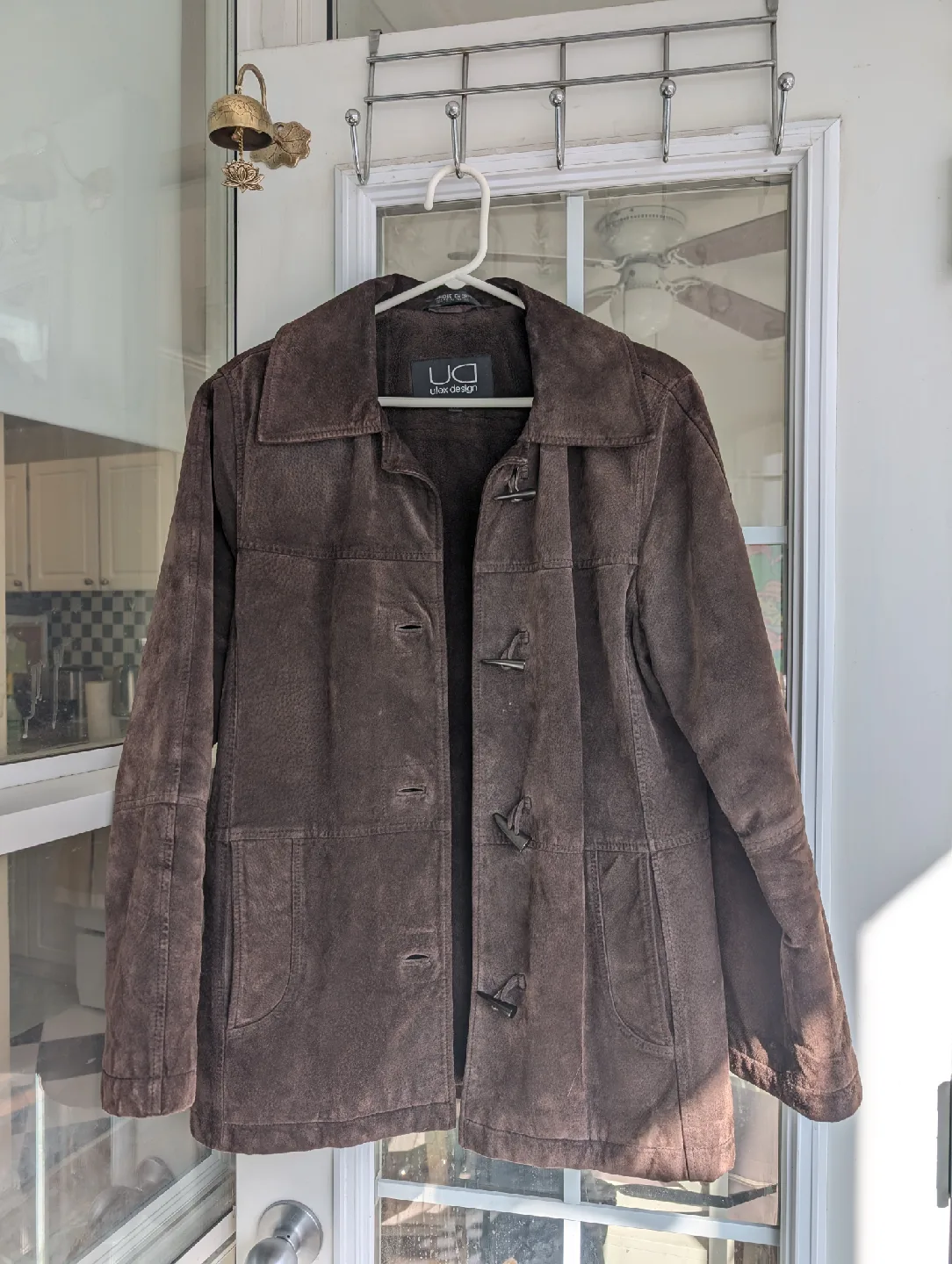Utex Design Brown Leather Jacket thumbnail