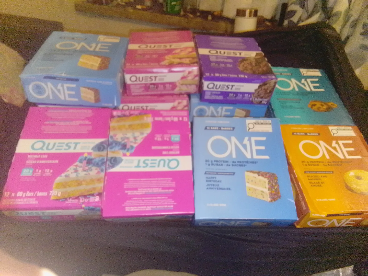 14 boxes of ONE & Quest Protein Bar, 12 pack image indicator(2)