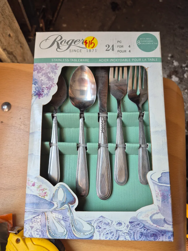 Rogers Stainless Steel 24-Piece Cutlery Set, 2 sets thumbnail