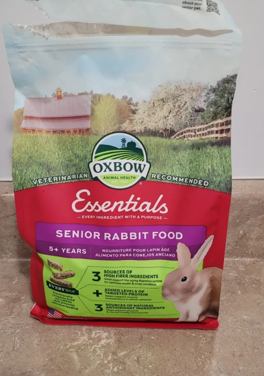 Oxbow Essentials Senior Rabbit Food 🥕 thumbnail