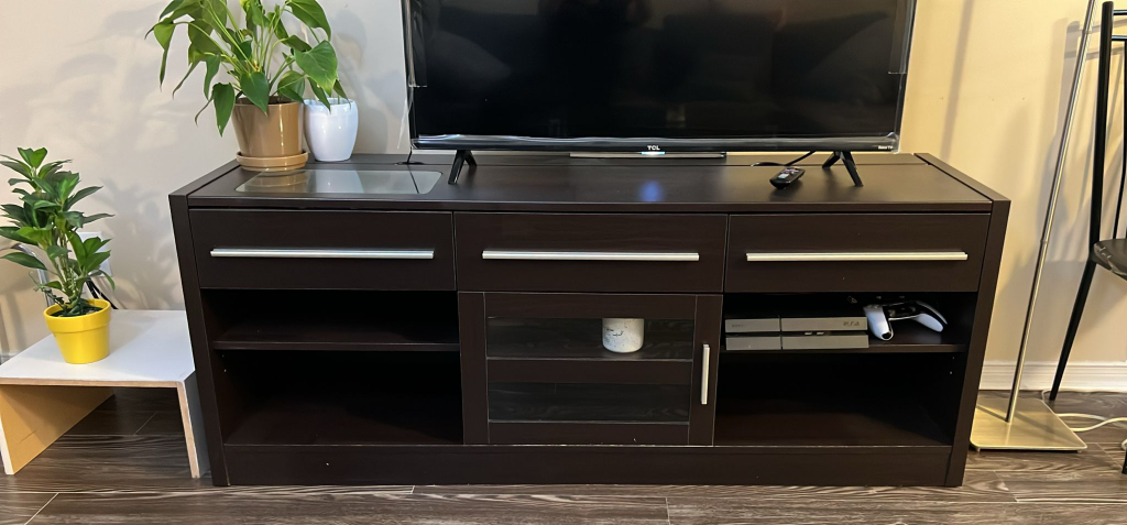 Dark Brown TV Stand