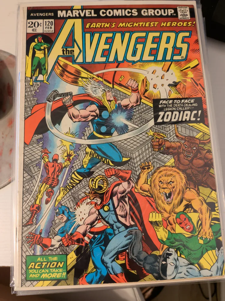 The Avengers #120 Comic Book thumbnail
