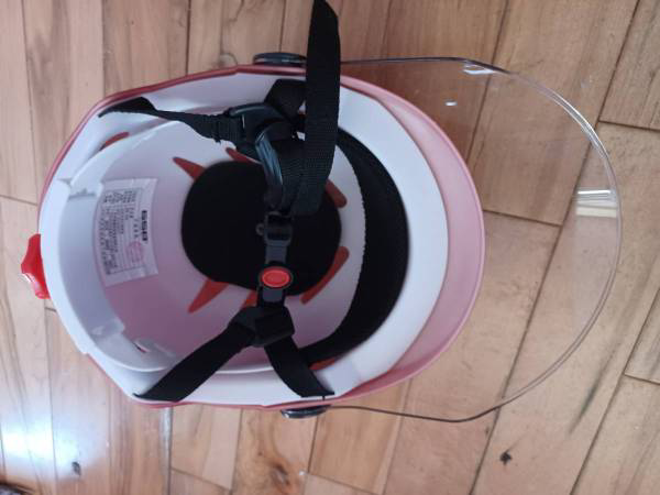GSB Red Motorcycle Helmet - photo 2