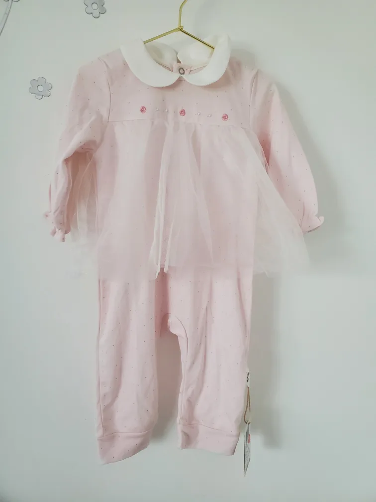 Milor Baby Romper - Size 66/48, Pink thumbnail
