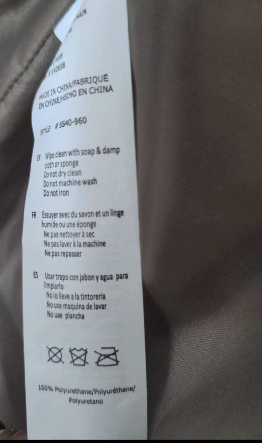 Brand New Faux Leather Blazer - Size M image indicator(3)