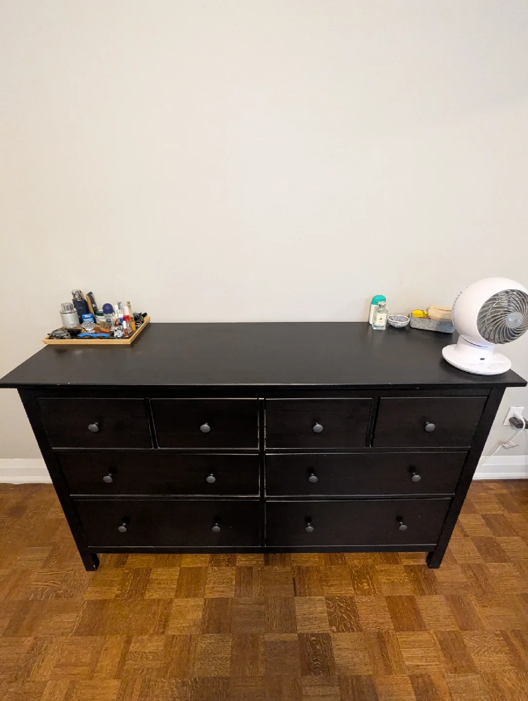 IKEA Hemnes Black-Brown Dresser image indicator(3)