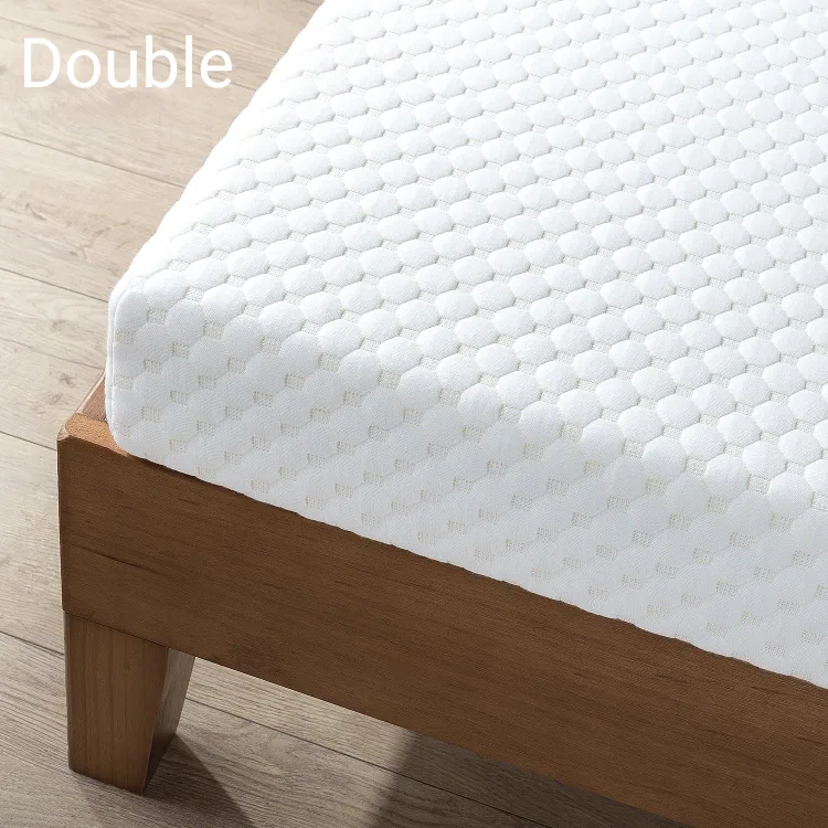 Zinus AZ-FMS-4F Memory Foam 4 Inch Double Mattress, Full , White image indicator(8)