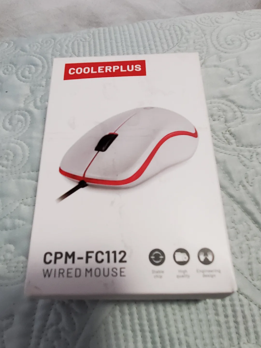 COOLERPLUS Wired Mouse - New in Box! thumbnail