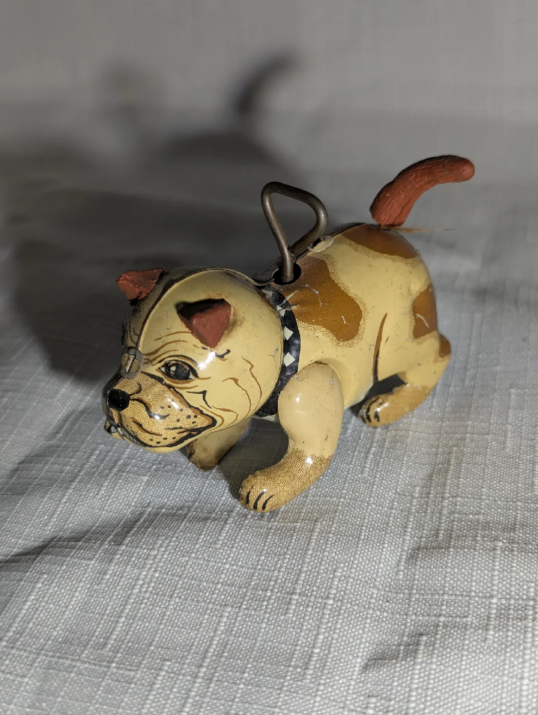 Vintage Wind-Up Dog Toy - Made in Japan thumbnail