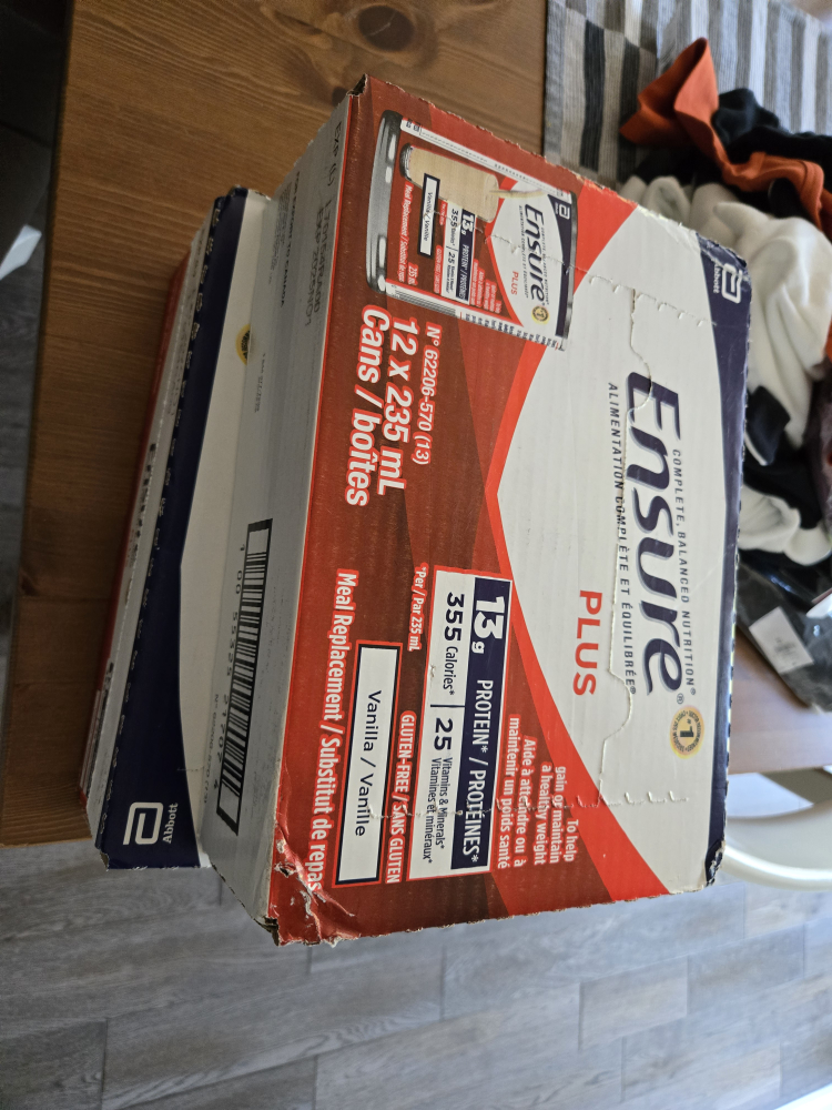 Ensure Plus Vanilla 12 x 235mL