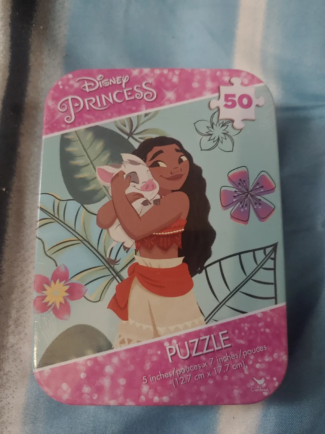 Disney Princess Moana 50-Piece Puzzle in Tin thumbnail