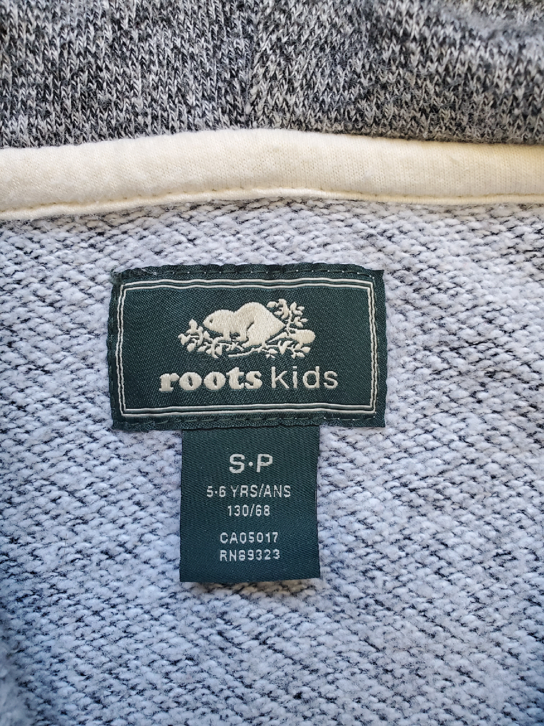 Roots Full Zip Hoodie - Size 5-6 Kids - photo 3