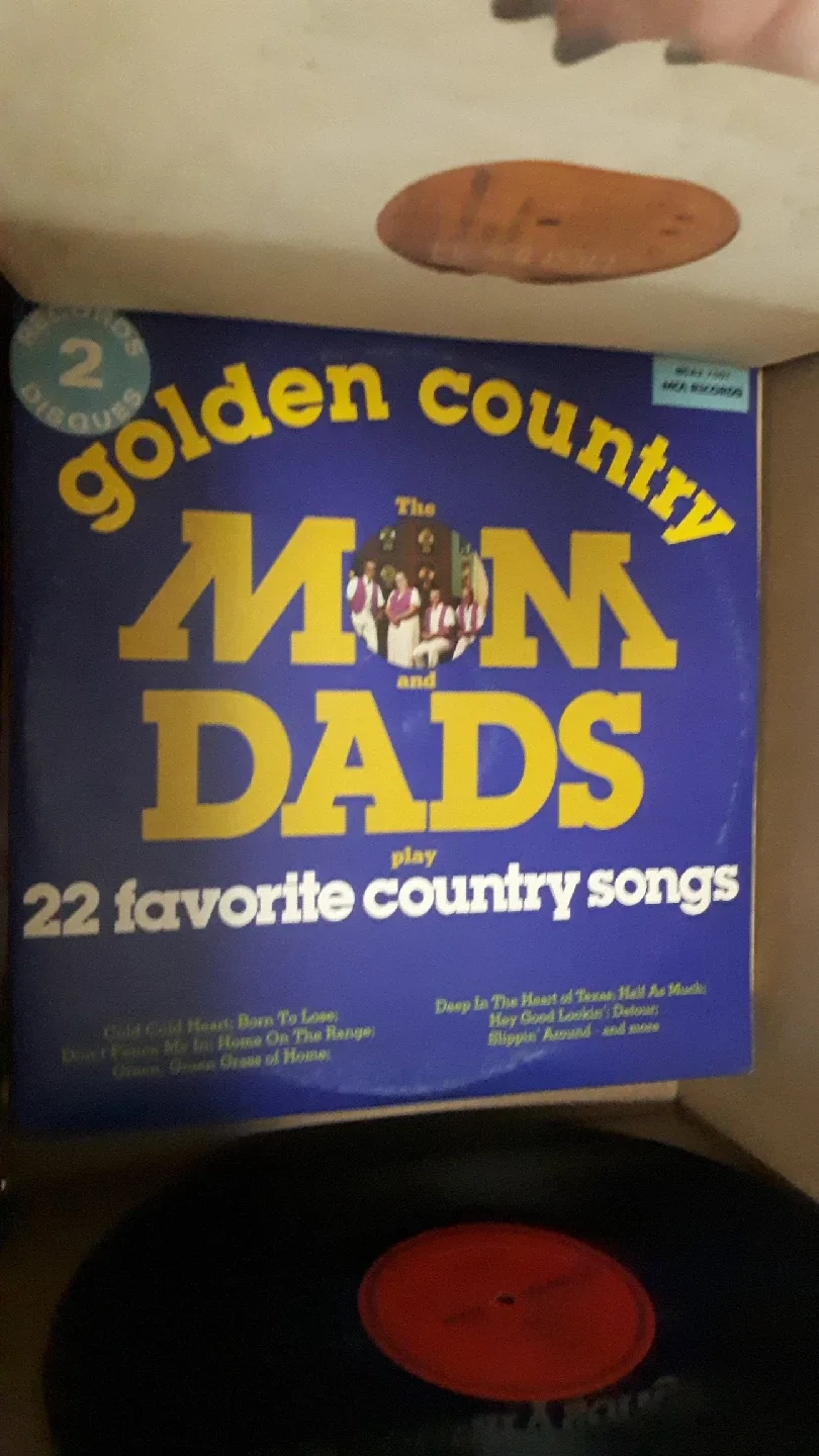 boxes of vintage vinyl records All for $15 image indicator(4)