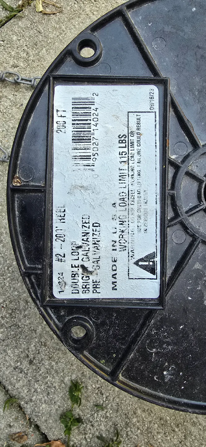 200 FT Double Loop Bright Galvanized Chain image indicator(2)