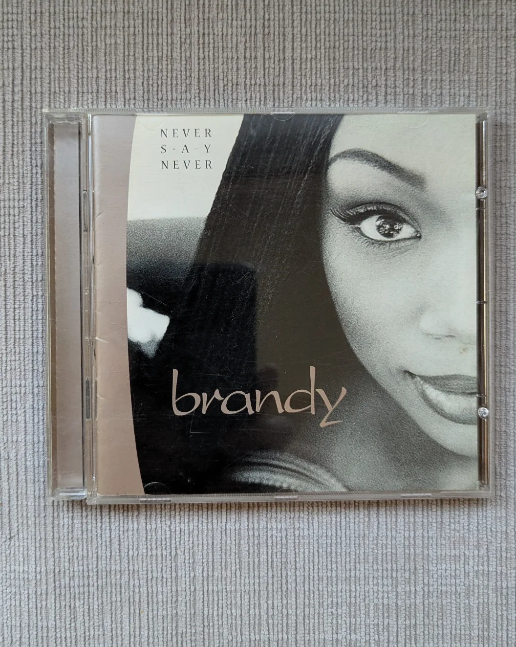 Brandy - Never Say Never CD thumbnail