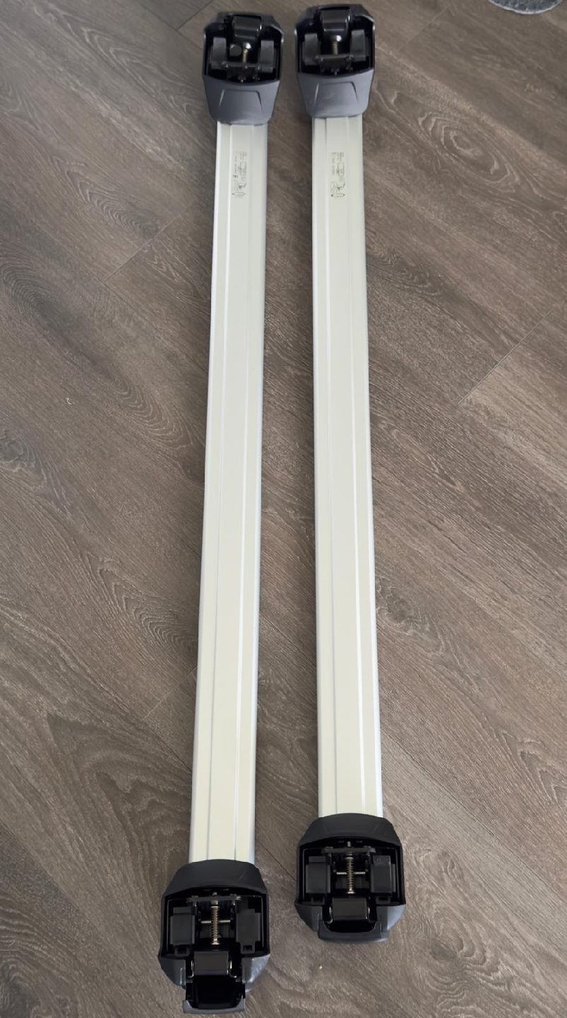 Original Thule Car Roof Rack Audi K8 - Silver