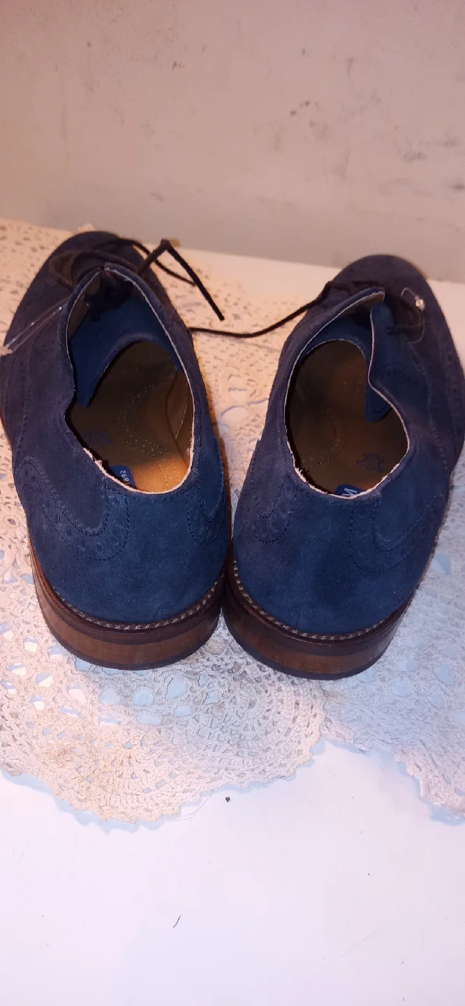 Florsheim Blue Suede Oxford Shoes image indicator(5)