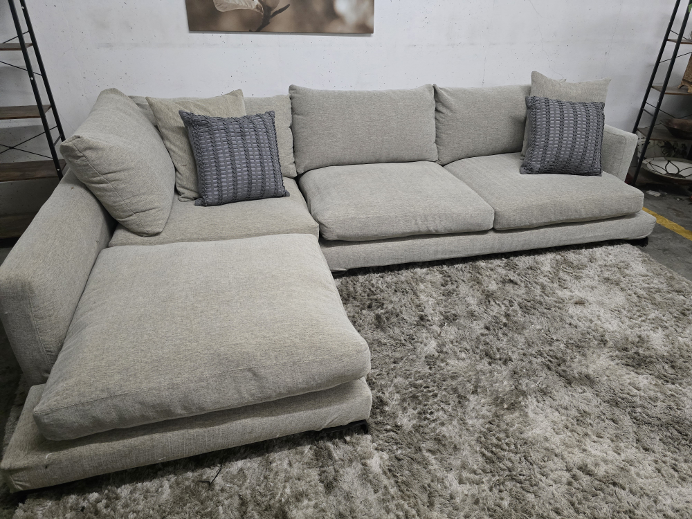 Camerich down filled sectional. cloud sofa couch. delivery - photo 3