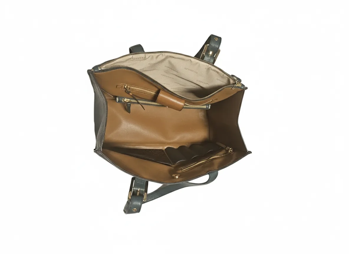 Calvin Klein Green Havana Tote Bag image indicator(4)