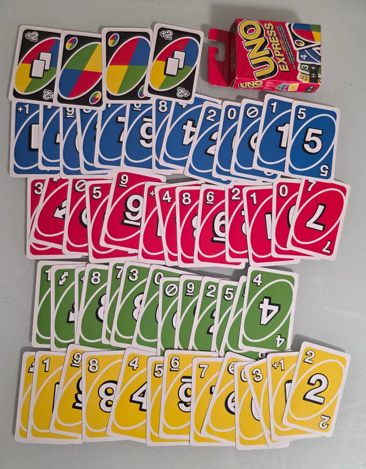 UNO Express Card Game Complete thumbnail