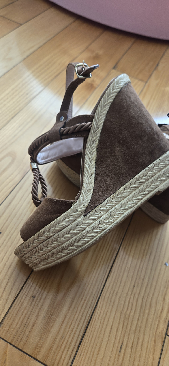Brown Wedge Sandals - photo 2