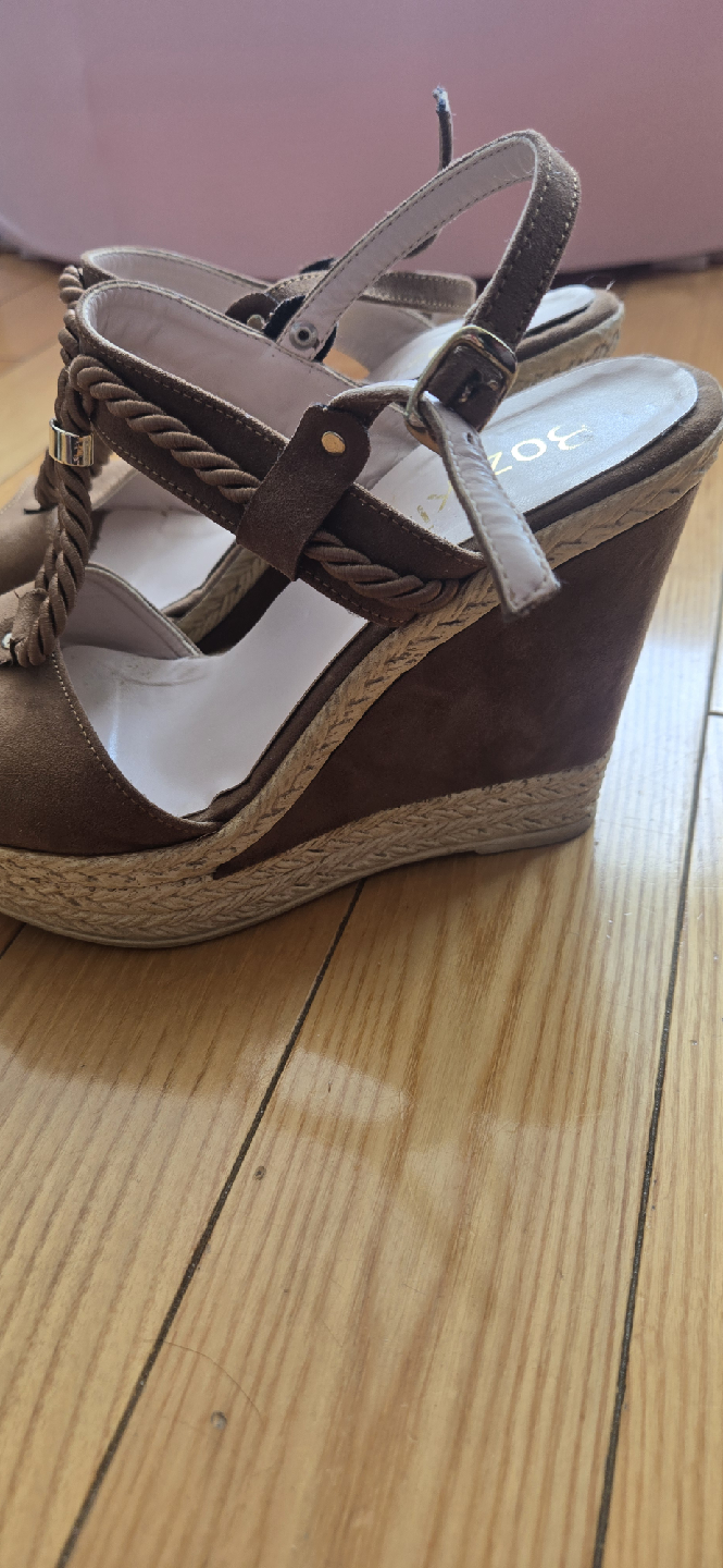 Brown Wedge Sandals - photo 3
