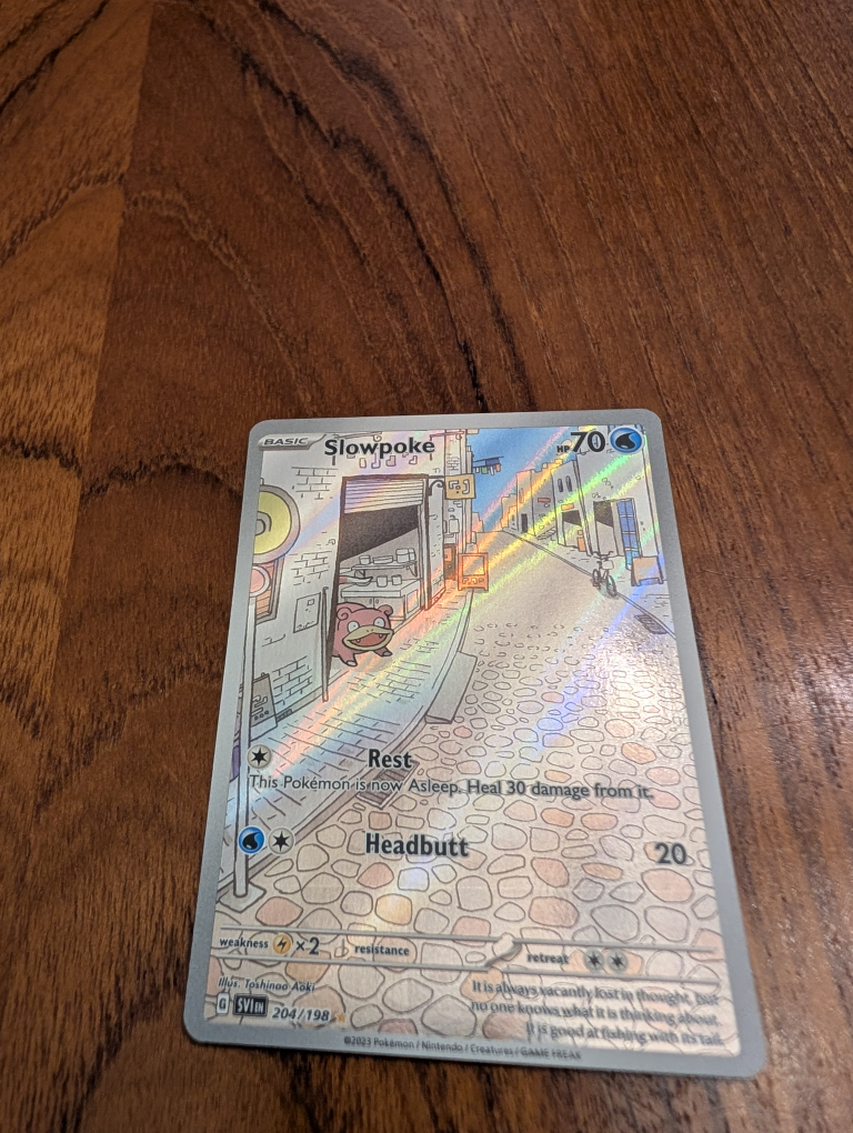 slowpoke pokemon card - photo 3