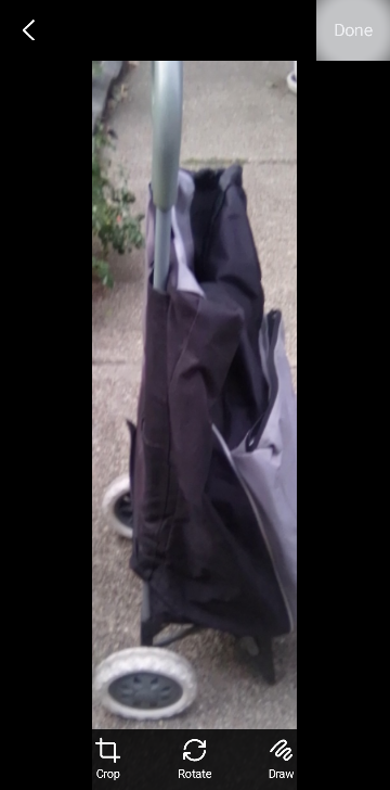 Used Shopping Cart - Black & Gray - photo 2