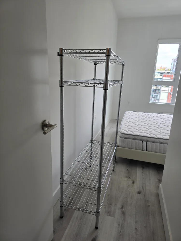 Chrome Wire Shelving Rack