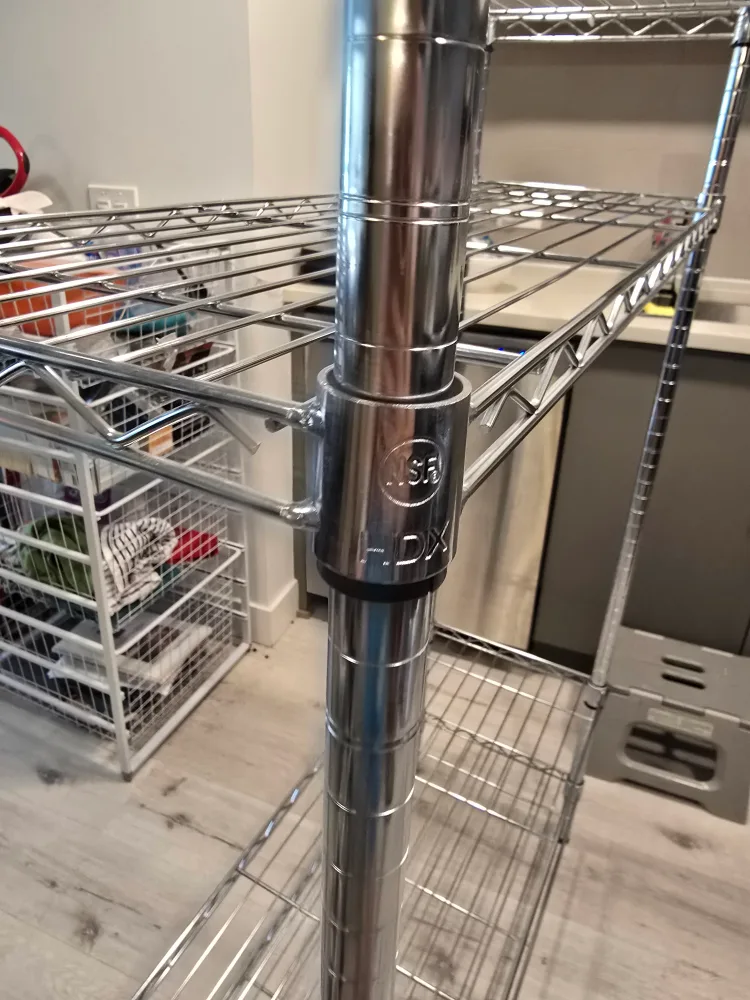 Chrome Wire Shelving Rack image indicator(2)