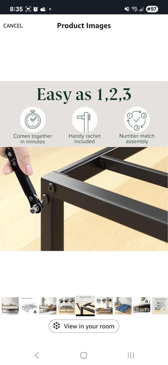 Double bed frame - photo 3