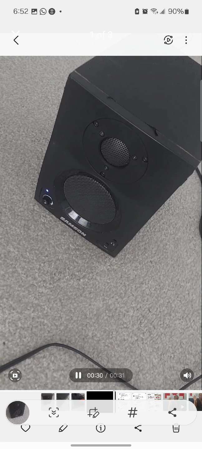 Samson MediaOne BT3 Active Studio Monitors - photo 4