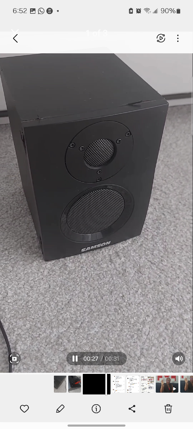 Samson MediaOne BT3 Active Studio Monitors - photo 5