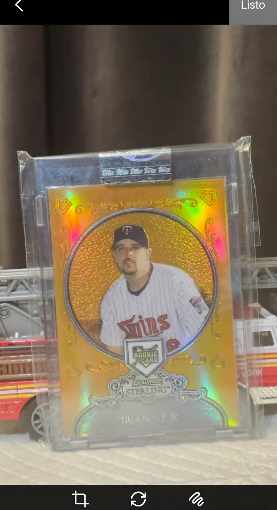 Bowman Sterling Bonser Rookie Card thumbnail