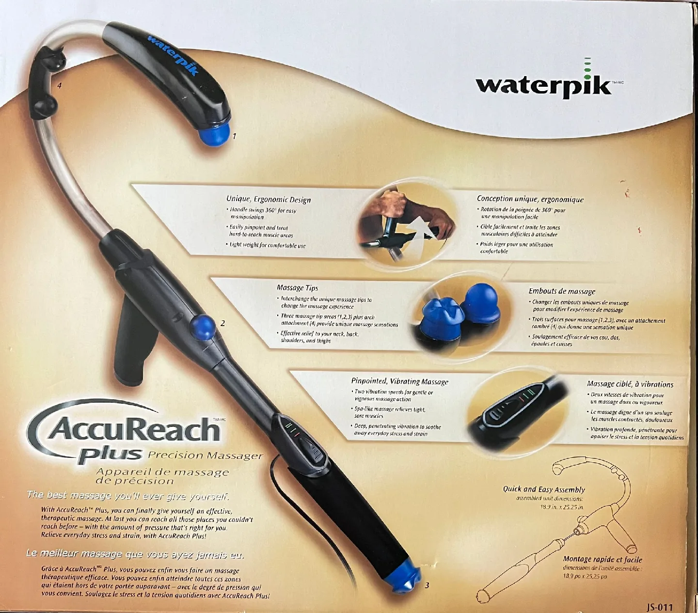 Waterpik AccuReach Plus Precision Massager image indicator(3)