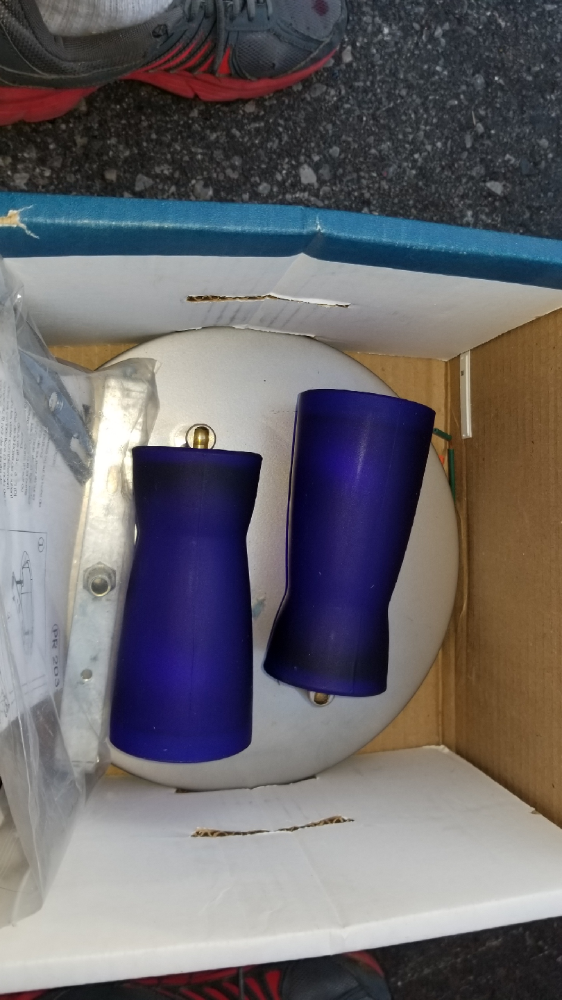 PR 2035B Satin Ceiling Light