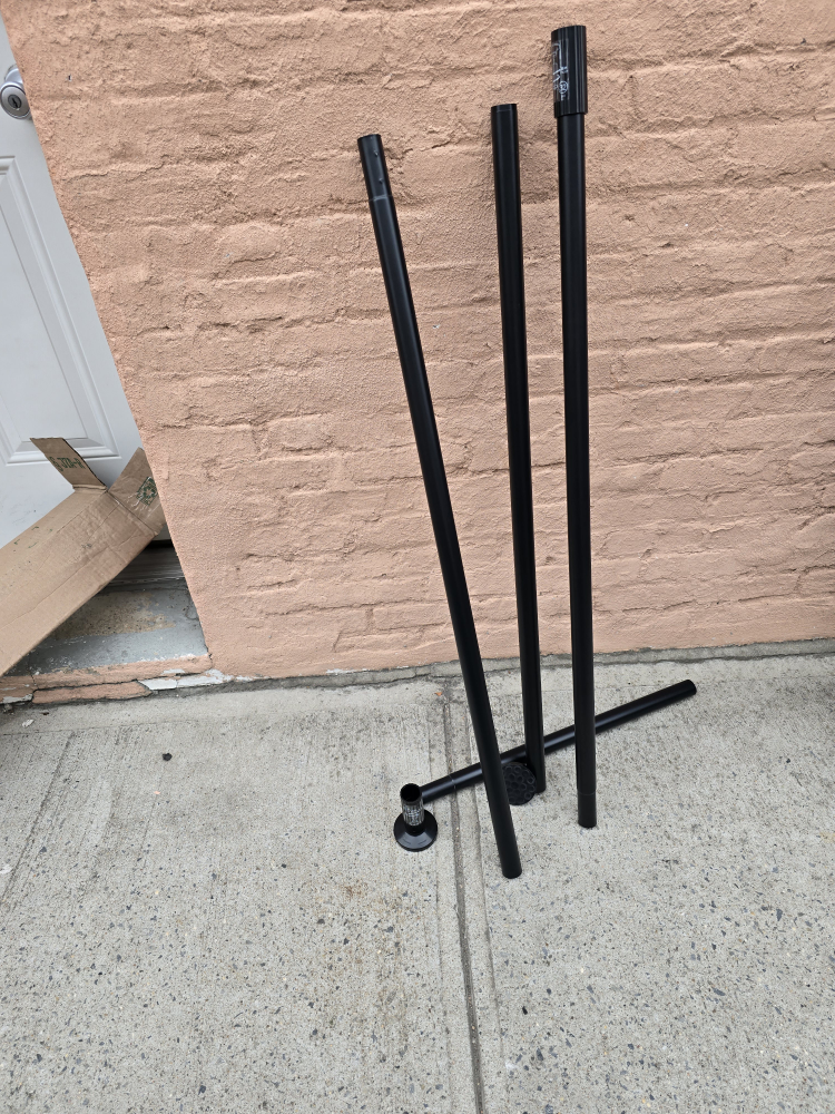 Zocone Tension Curtain Rod - Black - photo 4