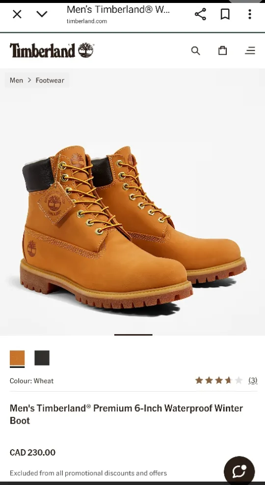 Timberland waterproof  Leather Boots image indicator(2)