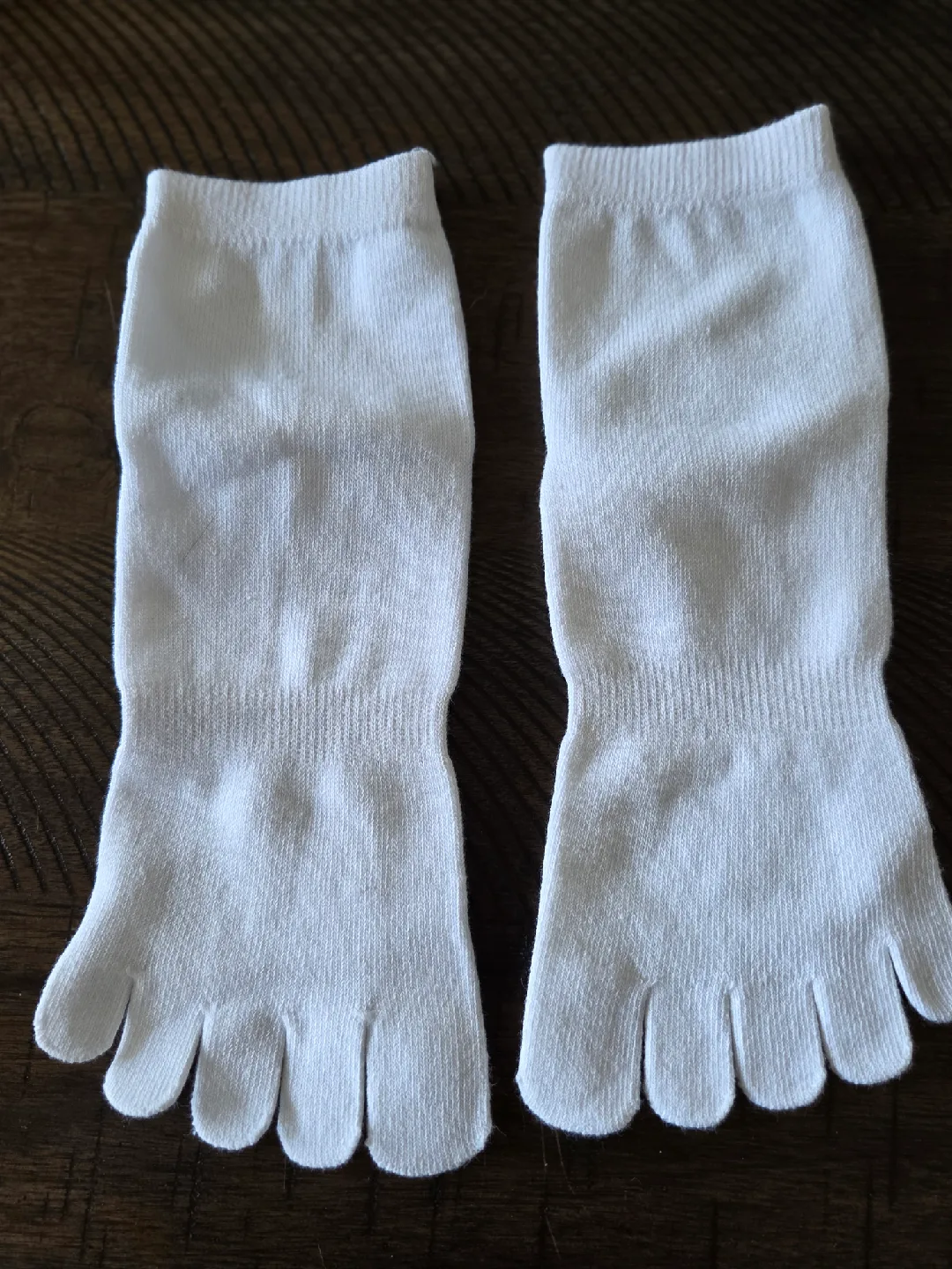 Yoga Toe Socks - White 🥕 image indicator(3)