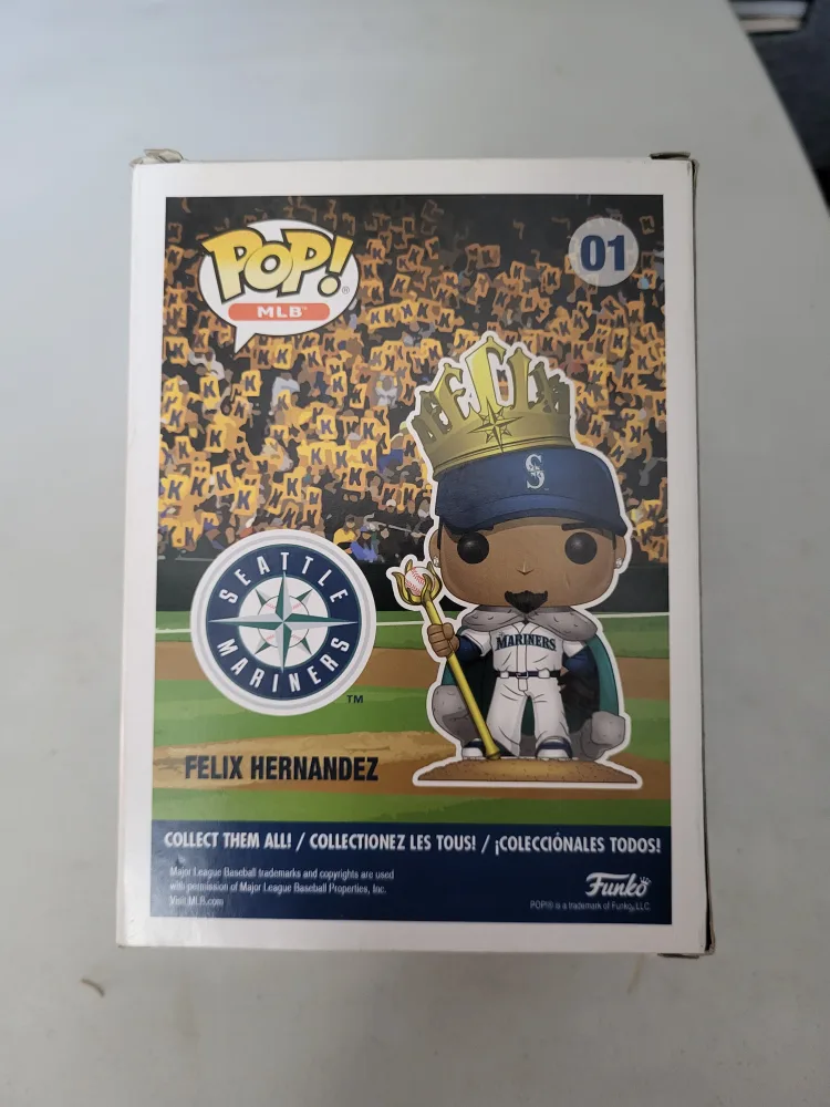 Funko Pop! MLB Seattle Mariners King Felix #01 image indicator(2)