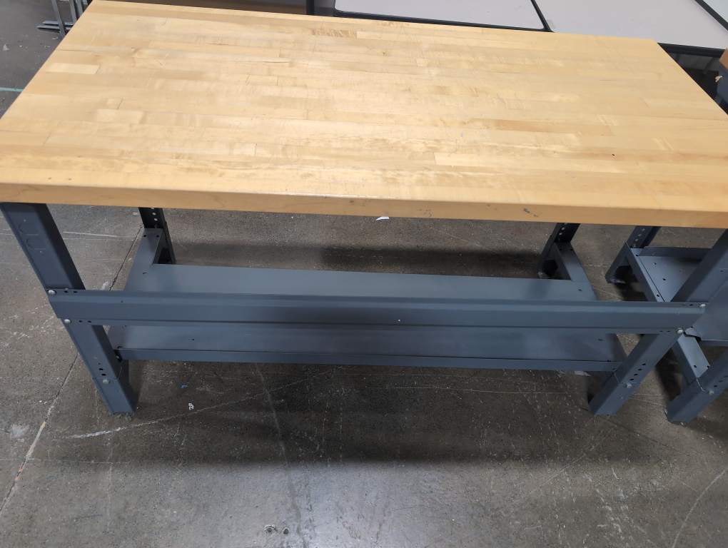 Butcher Block Workbench