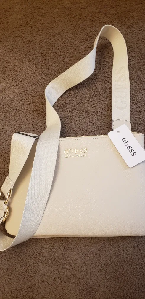 New Guess Stone Lindfield Crossbody Bag thumbnail