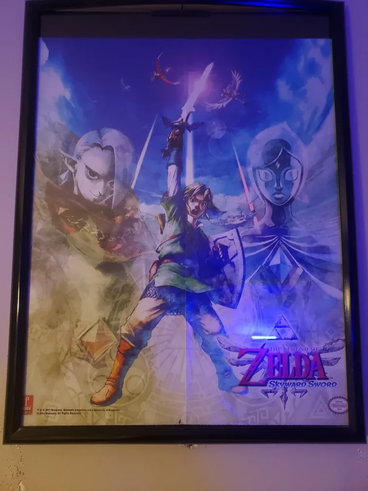 The Legend of Zelda: Skyward Sword Framed Poster thumbnail