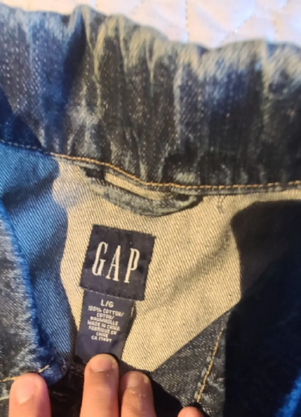 Womens GAP Denim Jacket - Size L image indicator(2)